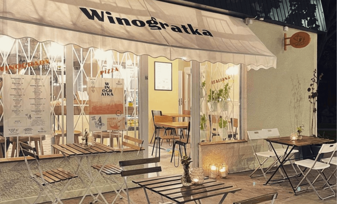 winogratka poznań design logo projekt pizza projektowanie graficzne