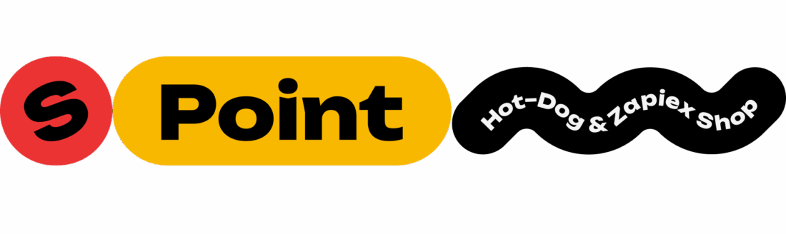 S-POINT – projekt logo z oznaczeniem Hot-Dog & Zapiex Shop